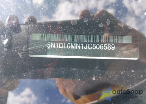 2018 Infiniti Qx60 from USA, damaged, VIN 5N1DL0MN1JC506589